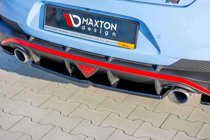 Maxton Design - Central Rear Splitter Hyundai I30 Mk3 N Fastback