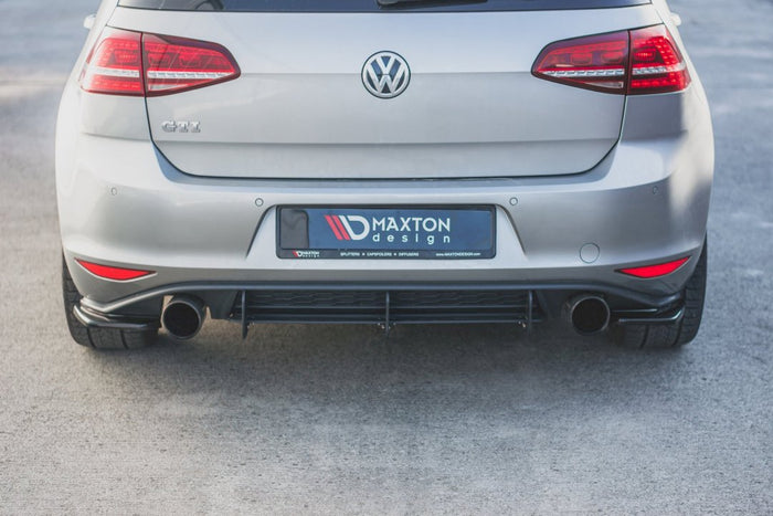 Maxton Design - REAR SIDE SPLITTERS V2 VW GOLF 7 GTI (2013-2016)