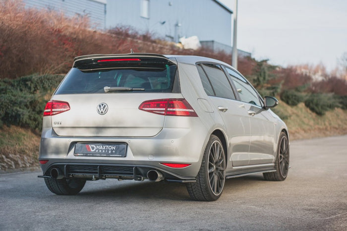 Maxton Design - REAR SIDE SPLITTERS V2 VW GOLF 7 GTI (2013-2016)
