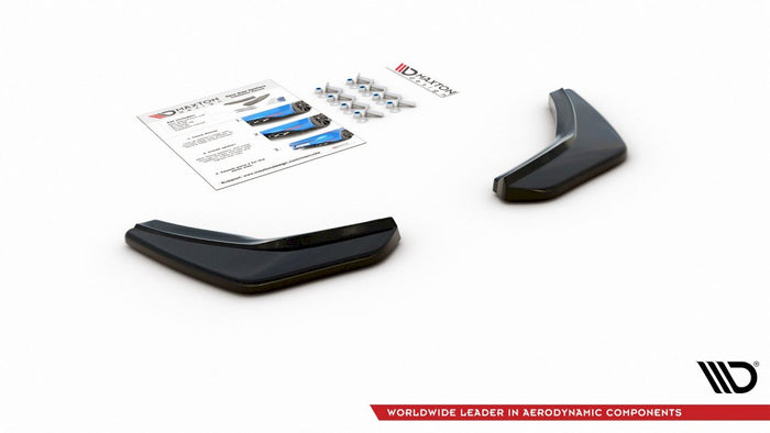 Maxton Design - REAR SIDE SPLITTERS V2 VW GOLF 7 GTI (2013-2016)