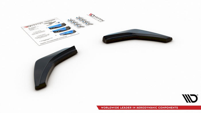 Maxton Design - REAR SIDE SPLITTERS V2 VW GOLF 7 GTI (2013-2016)