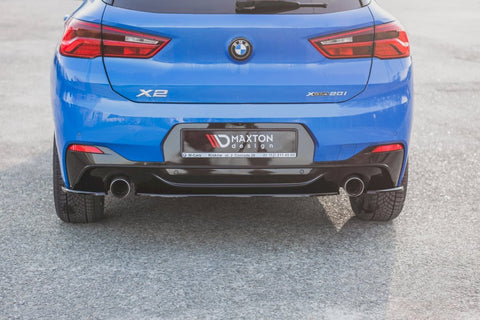 Maxton Design - CENTRAL REAR SPLITTER BMW X2 F39 M SPORT (2016-)