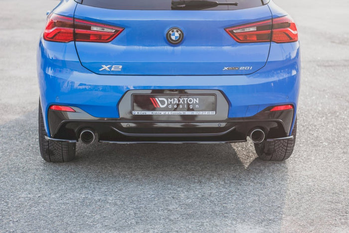 Maxton Design - CENTRAL REAR SPLITTER BMW X2 F39 M SPORT (2016-)