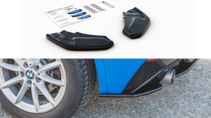 Maxton Design - REAR SIDE SPLITTERS BMW X2 F39 M SPORT (2016-)