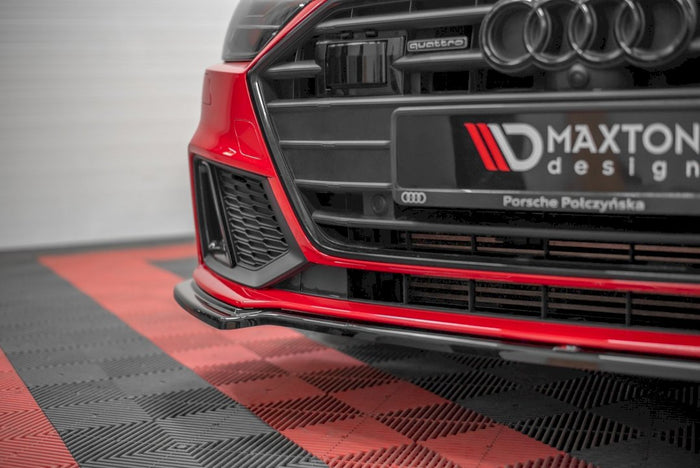 Maxton Design - Front Splitter V.1 Audi A7 S-Line C8 / S7 C8 / C8 Facelift / S7 Facelift