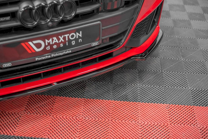 Maxton Design - Front Splitter V.1 Audi A7 S-Line C8 / S7 C8 / C8 Facelift / S7 Facelift