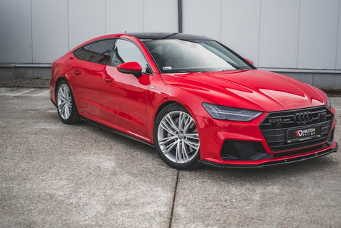 Maxton Design - SIDE SKIRTS DIFFUSERS AUDI S7 C8/ A7 S-LINE C8 SPORTBACK