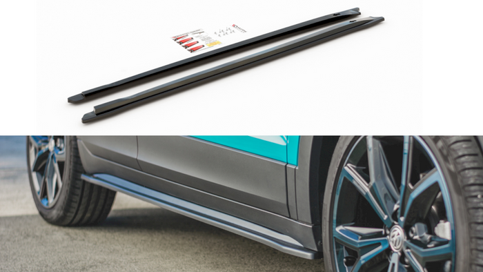Maxton Design - SIDE SKIRTS DIFFUSERS VW T CROSS (2018-2023)