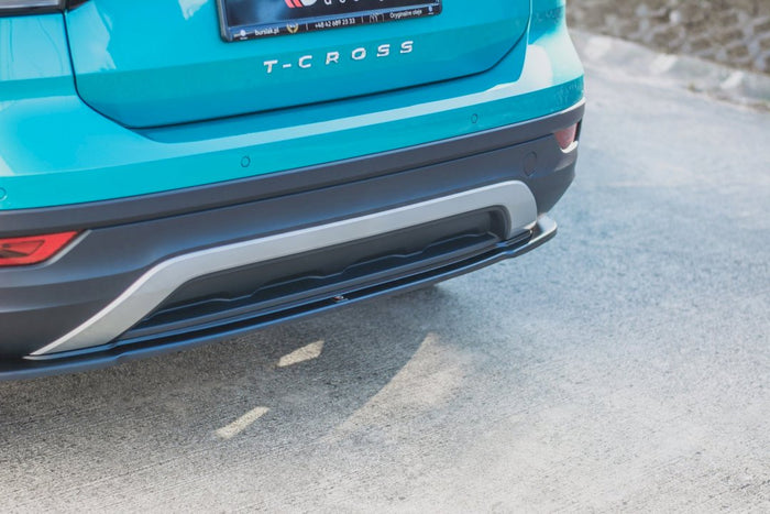 Maxton Design - CENTRAL REAR SPLITTER VW T CROSS (2018-2023)