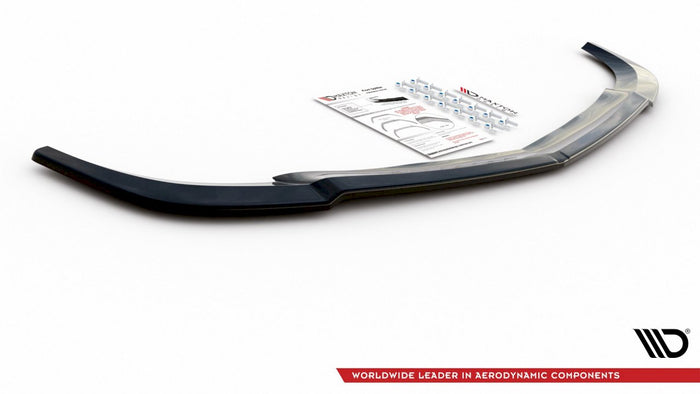 Maxton Design - FRONT SPLITTER MERCEDES C CLASS W204/S204 AMG-LINE FACELIFT