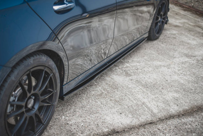 Maxton Design - SIDE SKIRTS DIFFUSERS V.1 MERCEDES A35 AMG / AMG-LINE W177