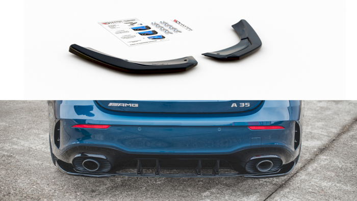 Maxton Design - REAR SIDE DIFFUSERS MERCEDES BENZ A35 AMG W177