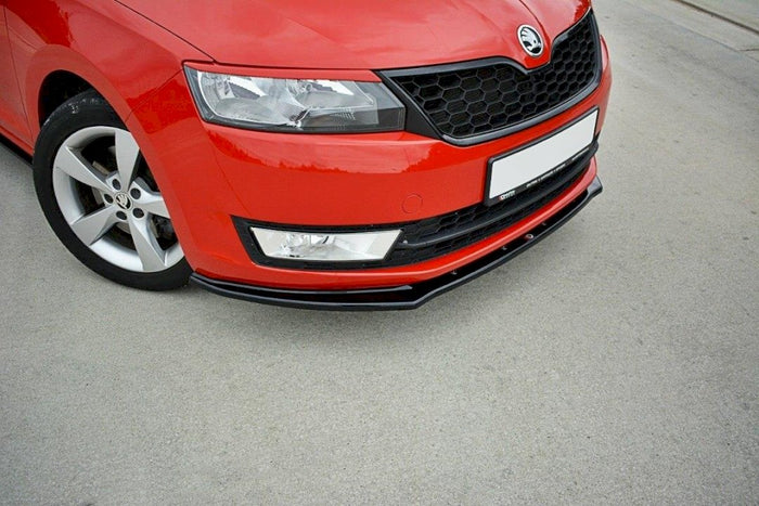 Maxton Design - FRONT SPLITTER V2 SKODA RAPID