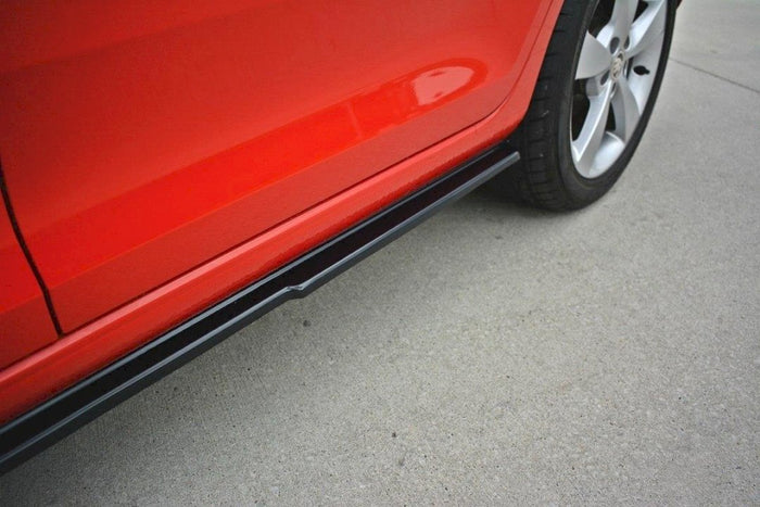 Maxton Design - SIDE SKIRTS DIFFUSERS SKODA RAPID