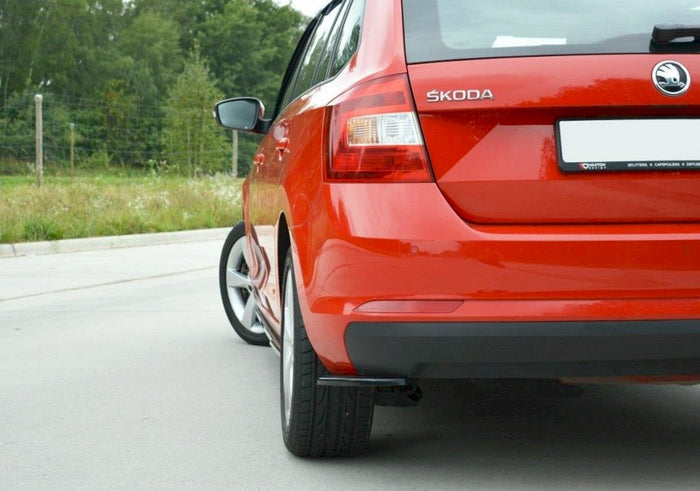 Maxton Design - REAR SIDE DIFFUSERS SKODA RAPID SPACEBACK