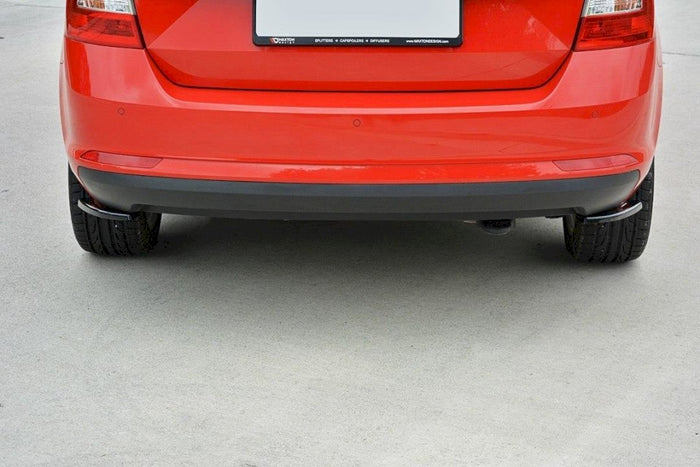 Maxton Design - REAR SIDE DIFFUSERS SKODA RAPID SPACEBACK