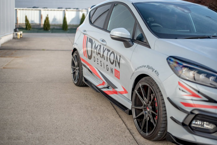 Maxton Design - Side Skirts Diffusers V.4 Ford Fiesta Mk8 ST / ST-Line