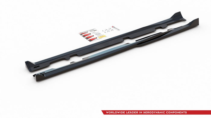 Maxton Design - Side Skirts Diffusers V.4 Ford Fiesta Mk8 ST / ST-Line