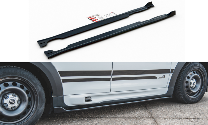 Maxton Design - SIDE SKIRTS DIFFUSERS MINI COUNTRYMAN JCW MK1 (2012-2016)