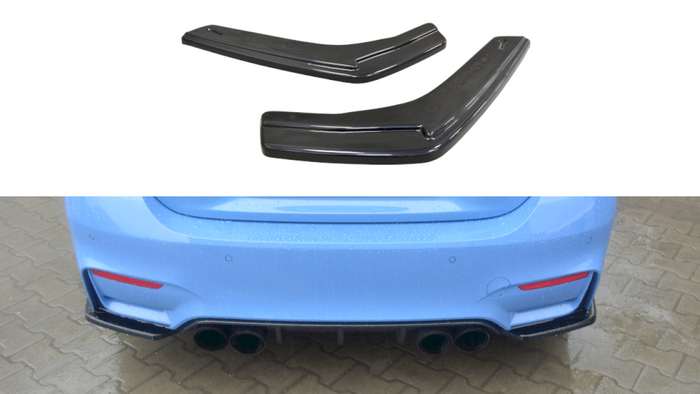 Maxton Design - REAR SIDE SPLITTERS BMW M4 F82 (2014-20)