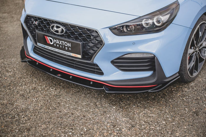 Maxton Design - FRONT SPLITTER V.5 HYUNDAI I30 N MK3 HATCHBACK/ FASTBACK (2017-)