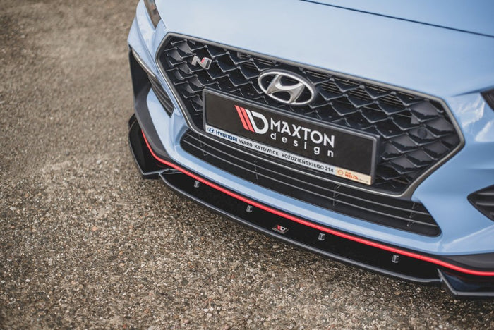 Maxton Design - FRONT SPLITTER V.5 HYUNDAI I30 N MK3 HATCHBACK/ FASTBACK (2017-)
