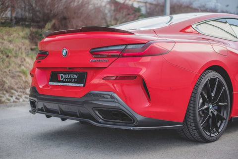 Maxton Design - CENTRAL REAR SPLITTER (WITH VERTICAL BARS) BMW M850I G15 (2018-)