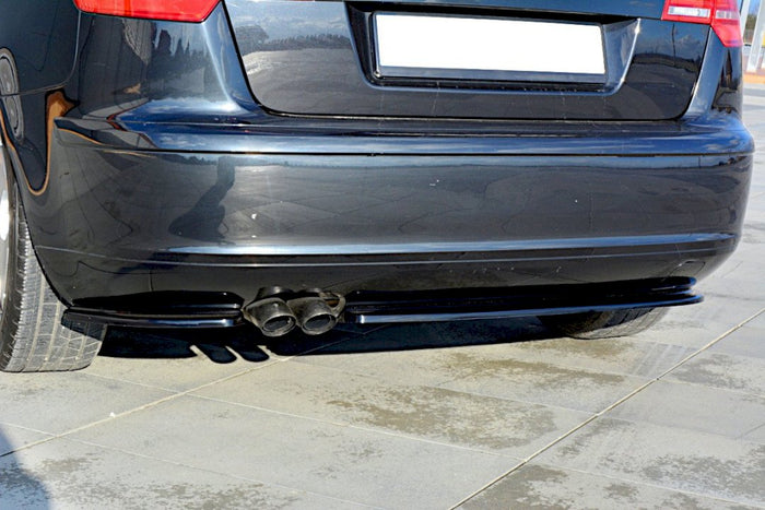 Maxton Design - REAR SIDE SPLITTERS AUDI A3 SPORTBACK 8P/ 8P FACELIFT (2004-2013)