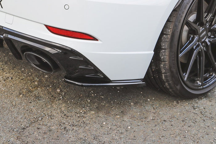 Maxton Design - REAR SIDE SPLITTERS AUDI RS3 8V FACELIFT SPORTBACK (2017-2020)