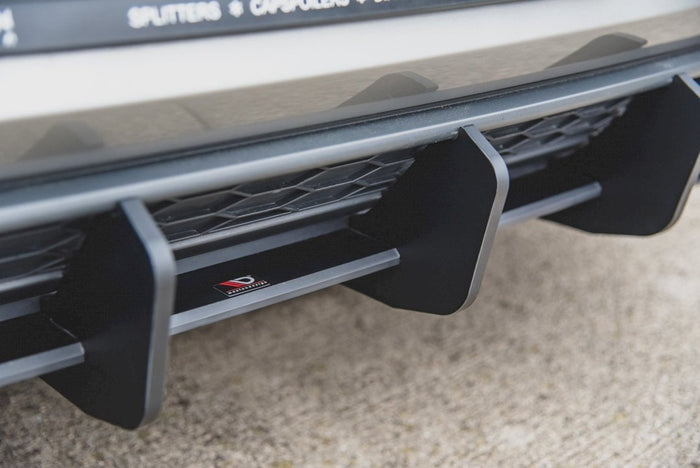 Maxton Design - STREET PRO REAR DIFFUSER V.2 VW GOLF MK 7 GTI 2013-2016
