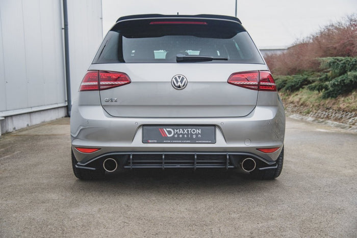 Maxton Design - STREET PRO REAR DIFFUSER V.2 VW GOLF MK 7 GTI 2013-2016