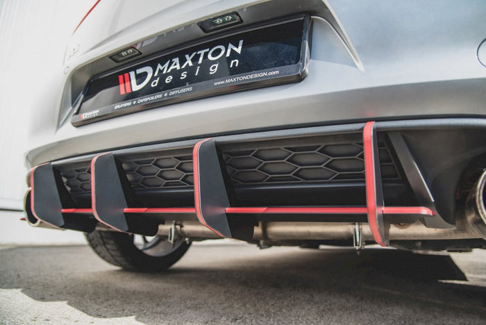 Maxton Design - STREET PRO REAR DIFFUSER V.2 VW GOLF MK 7 GTI 2013-2016