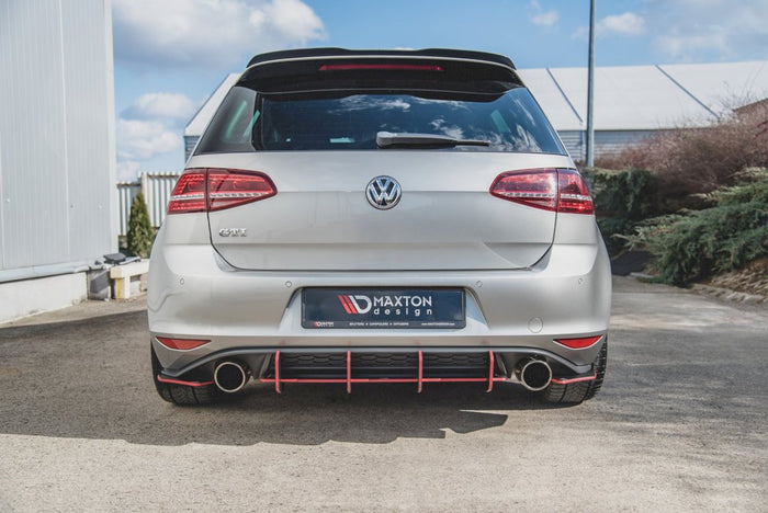 Maxton Design - STREET PRO REAR DIFFUSER V.2 VW GOLF MK 7 GTI 2013-2016
