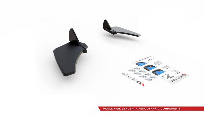 Maxton Design - STREET PRO REAR SIDE SPLITTERS V.1 VW GOLF MK7 GTI