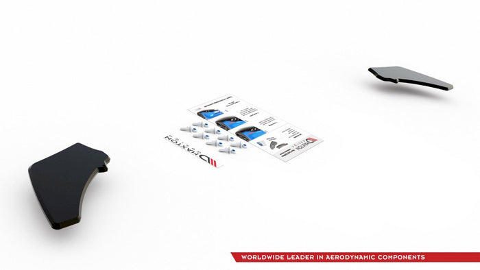 Maxton Design - STREET PRO REAR SIDE SPLITTERS V.2 VW GOLF MK7 GTI