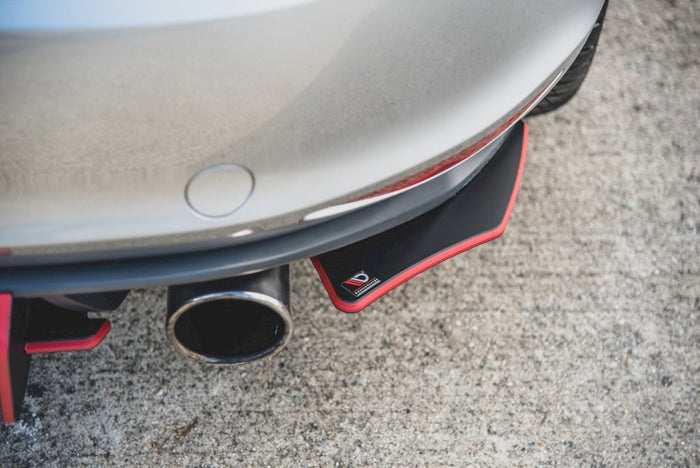 Maxton Design - STREET PRO REAR SIDE SPLITTERS V.2 VW GOLF MK7 GTI