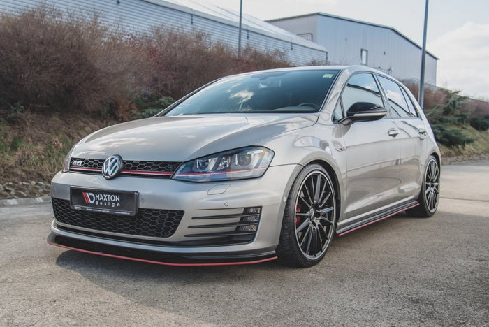 Maxton Design - STREET PRO SIDE SKIRT SPLITTERS VW GOLF MK 7 GTI 2013-2016