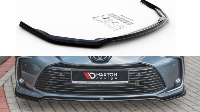 Maxton Design - FRONT SPLITTER TOYOTA COROLLA MK12 SEDAN (2019-2023)