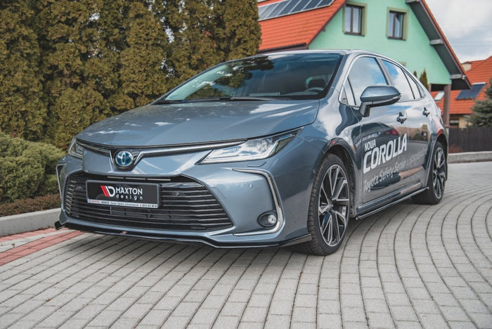 Maxton Design - FRONT SPLITTER TOYOTA COROLLA MK12 SEDAN (2019-2023)