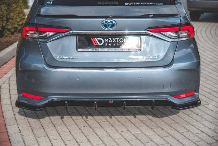 Maxton Design - REAR SIDE SPLITTERS TOYOTA COROLLA MK12 SEDAN (2019-2023)