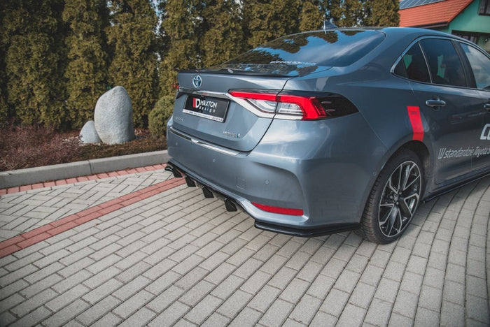 Maxton Design - REAR SIDE SPLITTERS TOYOTA COROLLA MK12 SEDAN (2019-2023)