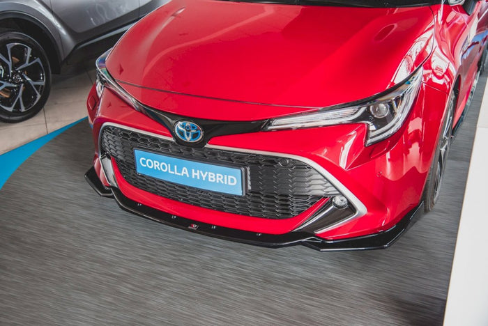 Maxton Design - FRONT SPLITTER V2 TOYOTA COROLLA MK12 TOURING SPORTS/ HATCHBACK (2019-2023)