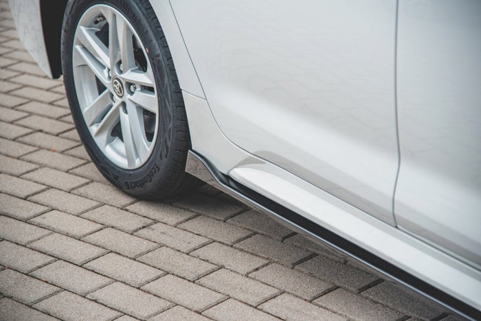 Maxton Design - SIDE SKIRTS DIFFUSERS TOYOTA COROLLA MK12 TOURING SPORTS (2019-2023)