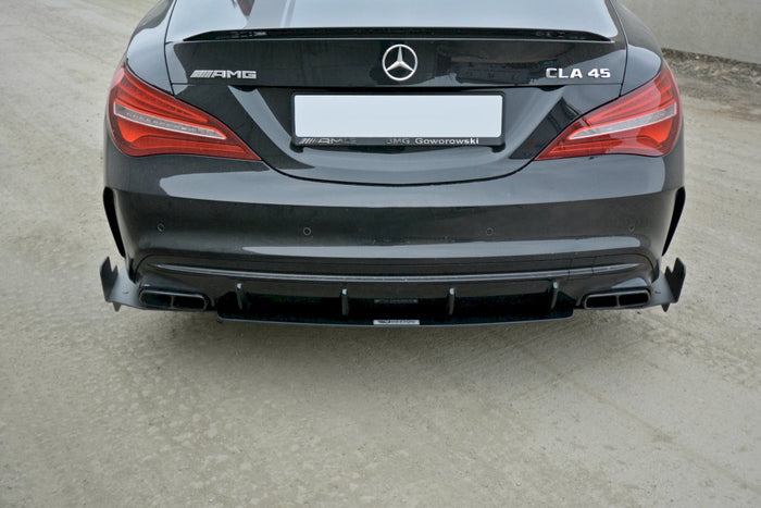 Maxton Design - RACING REAR SIDE SPLITTERS MERCEDES CLA45 AMG C117 FACELIFT (2017-2019)