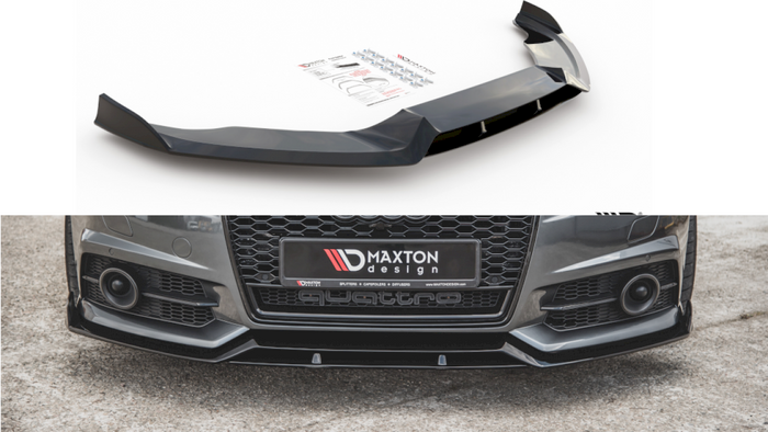 Maxton Design - FRONT SPLITTER AUDI S6/ A6 S-LINE C7 FACELIFT