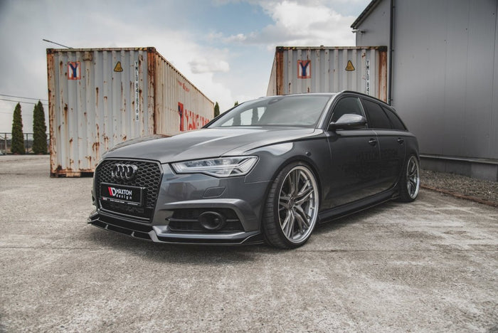 Maxton Design - FRONT SPLITTER AUDI S6/ A6 S-LINE C7 FACELIFT