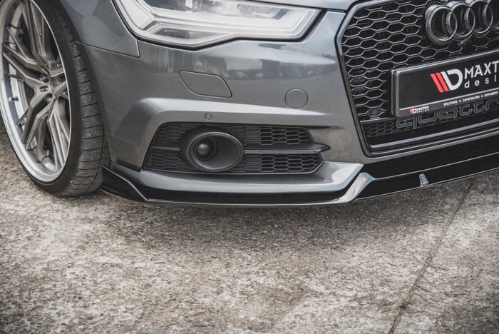 Maxton Design - FRONT SPLITTER AUDI S6/ A6 S-LINE C7 FACELIFT
