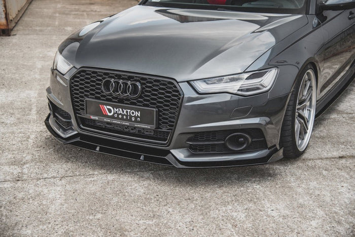 Maxton Design - FRONT SPLITTER AUDI S6/ A6 S-LINE C7 FACELIFT