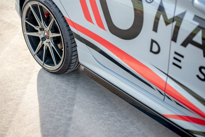 Maxton Design - SIDE SKIRTS DIFFUSERS V.2 FORD FIESTA MK8/8.5 ST / ST LINE (2017-2024)