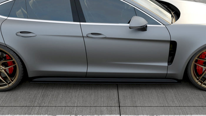 Maxton Design - SIDE SKIRT DIFFUSERS PORSCHE PANAMERA TURBO/ GTS 971